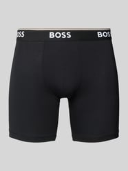 Boxershorts mit elastischem Logo-Bund im 3er-Pack von BOSS Schwarz - 8