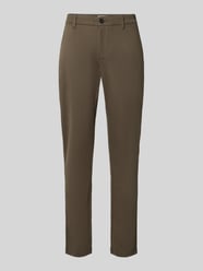 Slim Fit Chino aus Viskose-Mix Modell 'MARK' von ONLY & SONS Beige - 44