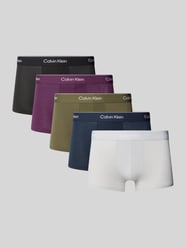 Pant & Trunk aus reiner Baumwolle im 5er-Pack Modell 'LOW RISE TRUNK' von Calvin Klein Underwear - 48