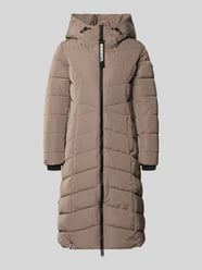 Regular Fit Steppmantel mit Kapuze Modell 'SATZE' von khujo Beige - 16