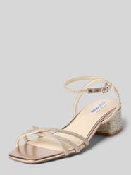 Sandaletten mit Allover-Strasssteinbesatz Modell 'Cerena' von Steve Madden - 12