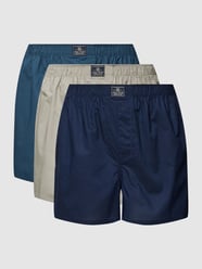 Boxershorts mit Allover-Muster im 3er-Pack von Polo Ralph Lauren Underwear Blau - 38