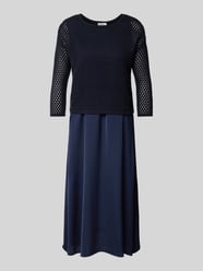 Midikleid mit Lochmuster von ROBE LÉGÈRE - 8