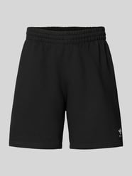 Szorty dresowe z mieszanki bawełny w kroju regular fit model 'TREFOIL ESSENTIALS' od adidas Originals - 7
