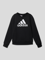 Bluza z nadrukiem z logo od ADIDAS SPORTSWEAR Czarny - 30