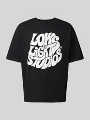 T-Shirt mit Label-Print von Low Lights Studios Schwarz - 48