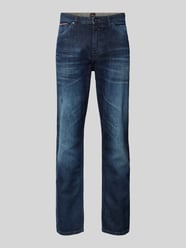 Regular Fit Jeans mit Label-Detail Modell 'Selvedge' von BOSS Orange Blau - 40