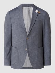 Slim Fit 2-Knopf-Sakko mit Stretch-Anteil Modell 'Seba' von Baldessarini Blau - 20