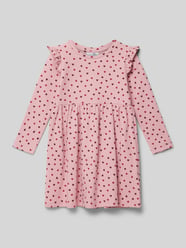 Kleid mit Rundhalsausschnitt von Happy Girls Rosa - 46