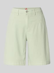 Wide leg korte chino's met steekzakken van Buena Vista - 26