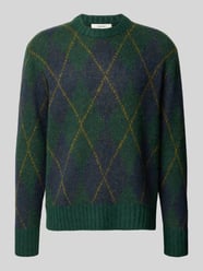 Pullover aus Alpaka mit Rippabschlüssen von Selected - 48