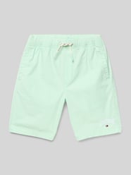 Shorts mit Label-Stitching von Tommy Hilfiger Teens - 7