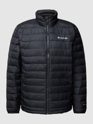 Steppjacke mit Label-Print von Columbia Schwarz - 20