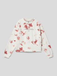 Sweatshirt im Batik-Look von Garcia Weiß - 12