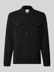 relaxed fit hemdjack met borstzakken van Lindbergh - 1