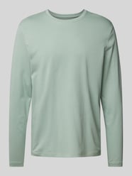 Longsleeve mit Rundhalsausschnitt von Christian Berg Men Grün - 24