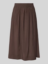 Spódnica midi z mieszanki modalu model 'Ronella' od OPUS - 22