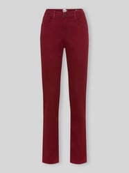 Regular Fit Gerade Hose aus Lyocell-Mix mit Modal-Baumwoll-Anteil Modell 'MARY' von Brax Bordeaux - 6