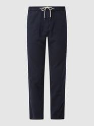 Relaxed Fit Jogpants mit Leinen-Anteil  von edc By Esprit Blau / Türkis - 26