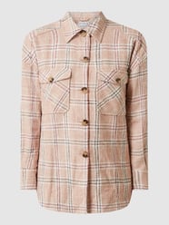 Jacke mit Karomuster Modell 'Bonnie' von CATWALK JUNKIE Rosa - 13