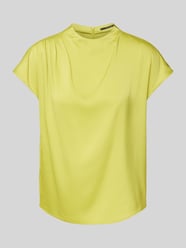 Regular Fit Blusenshirt mit Raffungen von comma - 27