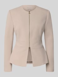 Kurzblazer mit Label-Detail von Rinascimento Beige - 29