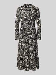 Midikleid mit Bindegürtel Modell 'ROWELLA' von Lauren Ralph Lauren - 16