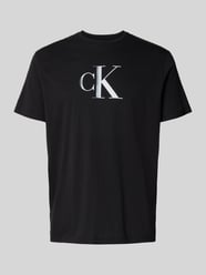Regular Fit T-Shirt aus reiner Baumwolle mit Logo-Print von Calvin Klein Jeans - 7