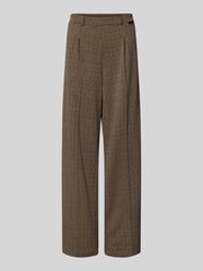 Hose im Allover-Look mit Bundfalten von Smith and Soul - 35