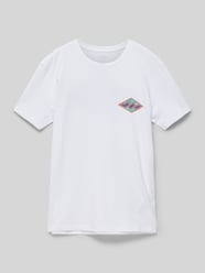 T-Shirt mit Rundhalsausschnitt Modell 'CRAYON WAVE' von Billabong Weiß - 27