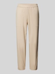 Regular Fit Stoffhose mit aufgesetzten Taschen Modell 'Myha' von OPUS Beige - 5