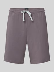 Szorty dresowe w kroju regular fit z mieszanka bawełny model 'MIix&Match' od BOSS - 13