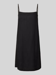 Rozkloszowana sukienka mini z mieszanka wiskozy i lnu model 'PIA' od PIECES - 45