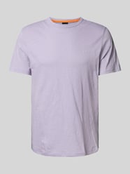 T-shirt met labelprint, model 'Tegood' van BOSS Orange - 23