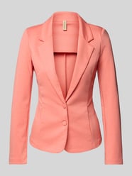 Slim fit blazer met knoopsluiting, model 'Daniela' van Soyaconcept - 3