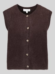 Regular Fit Strickweste mit Woll-Anteil Modell 'Porah' von OPUS PANTS - 9