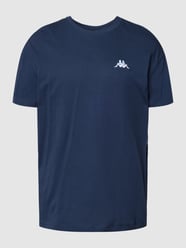 T-Shirt mit Label-Stitching Modell 'VEER' von Kappa Blau - 34