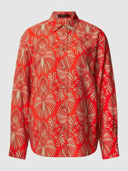 Blouse met all-over motief van Windsor Rood - 16