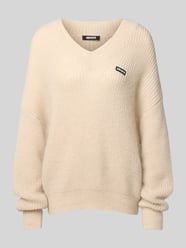 Oversized Pullover mit Woll-Anteil von ROTATE Beige - 1