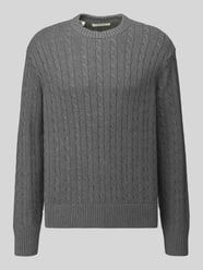 Pullover mit Zopfstrickstruktur von Selected - 16