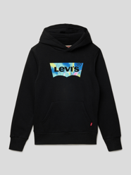 Bluza z kapturem dziecięca model 'BATWING' od Levi’s® Kids Czarny - 8
