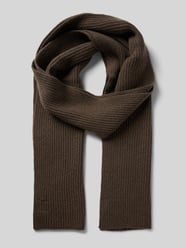 Sjaal in gebreide look van zuivere wol van camel active - 28