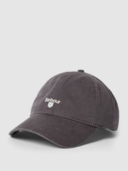 Baseballpet met labelstitching, model 'CASCADE' van Barbour Grijs / zwart - 35