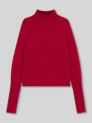 Sweter z dzianiny o kroju relaxed fit z mieszanki wełny z dodatkiem wełny z alpaki model ‘SURPIO’ od HUGO - 25