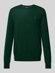 Gebreide pullover van lanawol met ronde hals van Polo Ralph Lauren Groen - 11