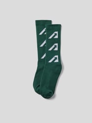 Socken mit Label-Print von Autry Grün - 23