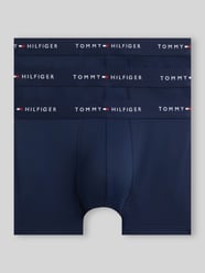 Obcisłe bokserki z elastycznym pasem z logo w zestawie 3 szt. od Tommy Hilfiger - 9