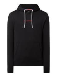 Hoodie mit Logo-Stickerei  von Montego Schwarz - 40