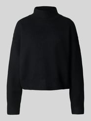 Relaxed fit gebreide pullover met wol, model 'Paulina' van Neo Noir - 43