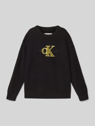 Gebreide pullover met ribboorden van Calvin Klein Jeans - 36